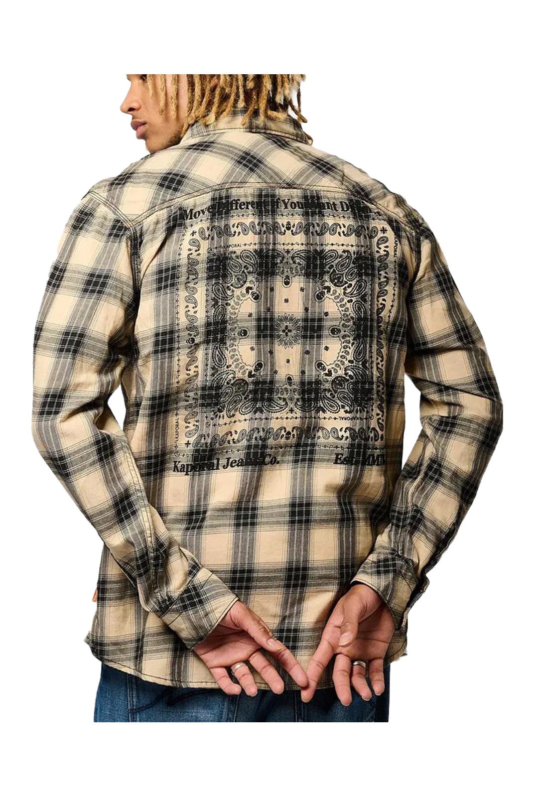 Chemises manches longues  Kaporal BERCO BLACK