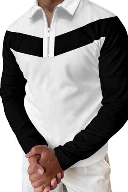 Polos manches longues  BETINNO MASSI AL658783713737_CXPLS-20 Noir