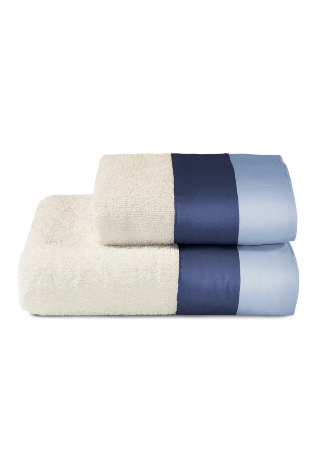Serviettes de toilette  BIANCO PERLA BTP2300322VO101108 bleu
