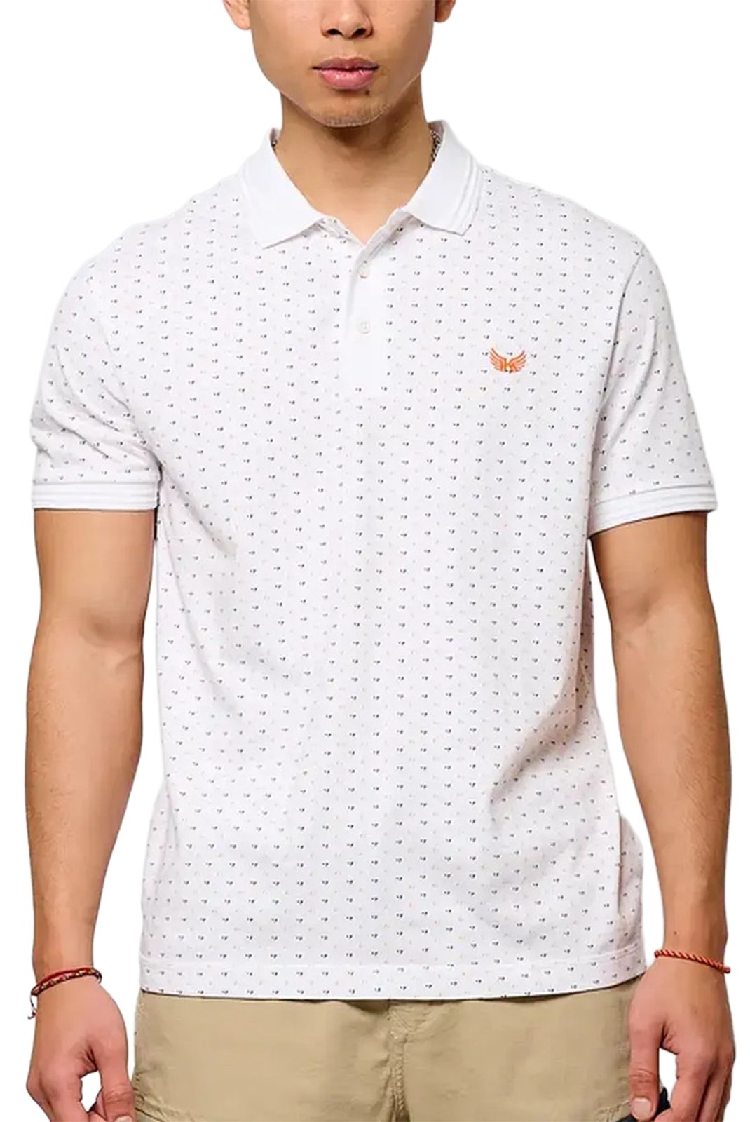 Polos manches courtes  Kaporal BOSCI WHITE