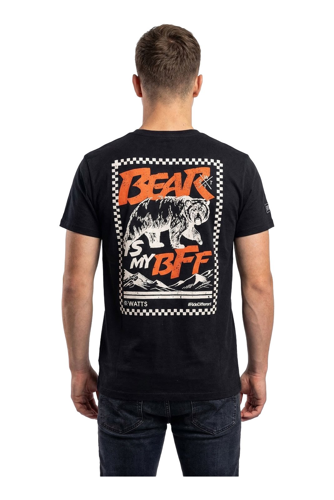 T-S manches courtes  Watts BUDY 9999 FULL BLACK