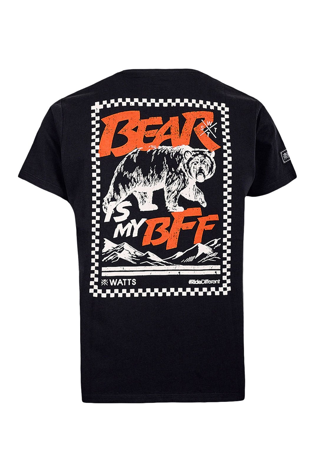 T-S manches courtes  Watts BUDY 9999 FULL BLACK