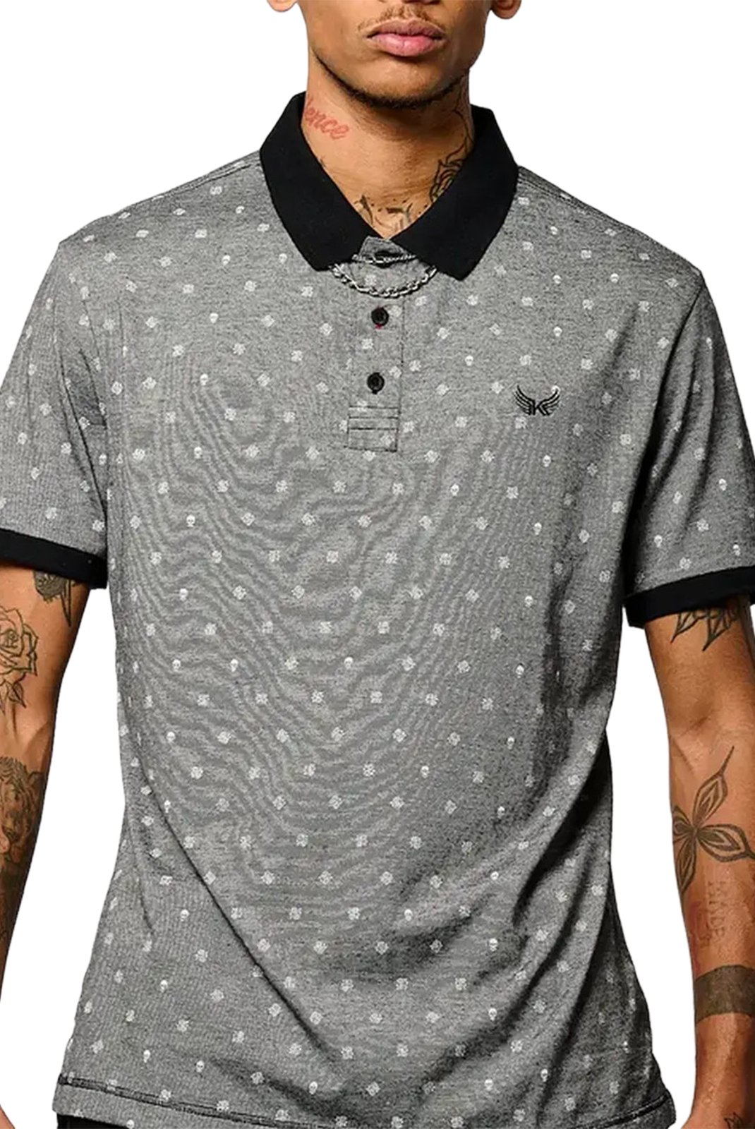 Polos manches courtes  Kaporal BULL BLACK