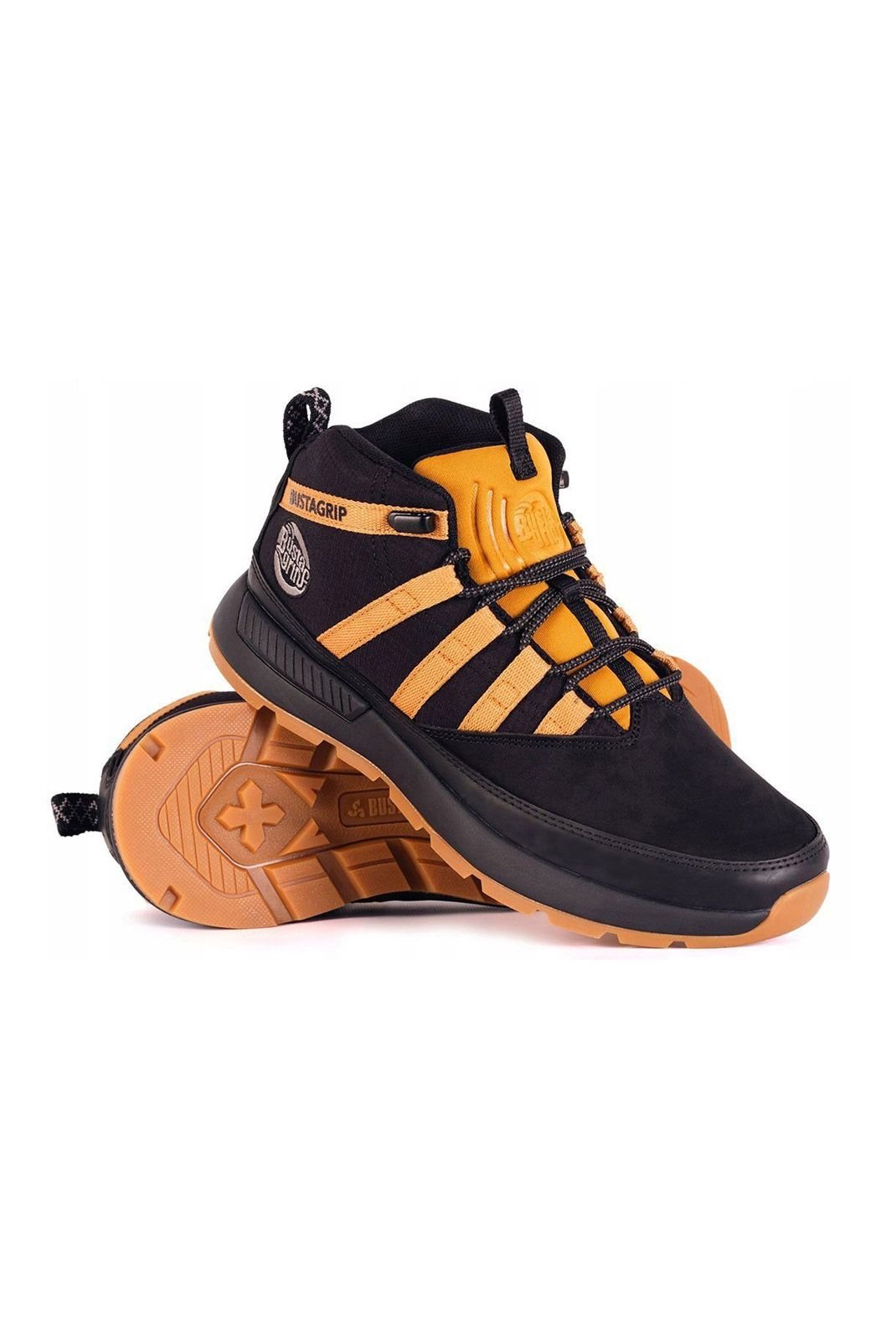 Sneakers / Sport  Bustagrip BGS-0107B+YEL  Black+Mustard