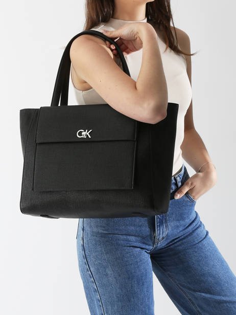 Cabas / Sacs shopping  Calvin klein K60K613178 BEH Ck Black