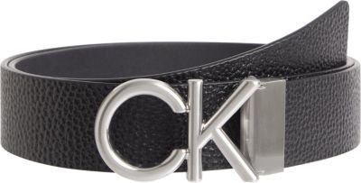 Ceintures  Calvin klein K50K509956 BAX Ck Black Pebble
