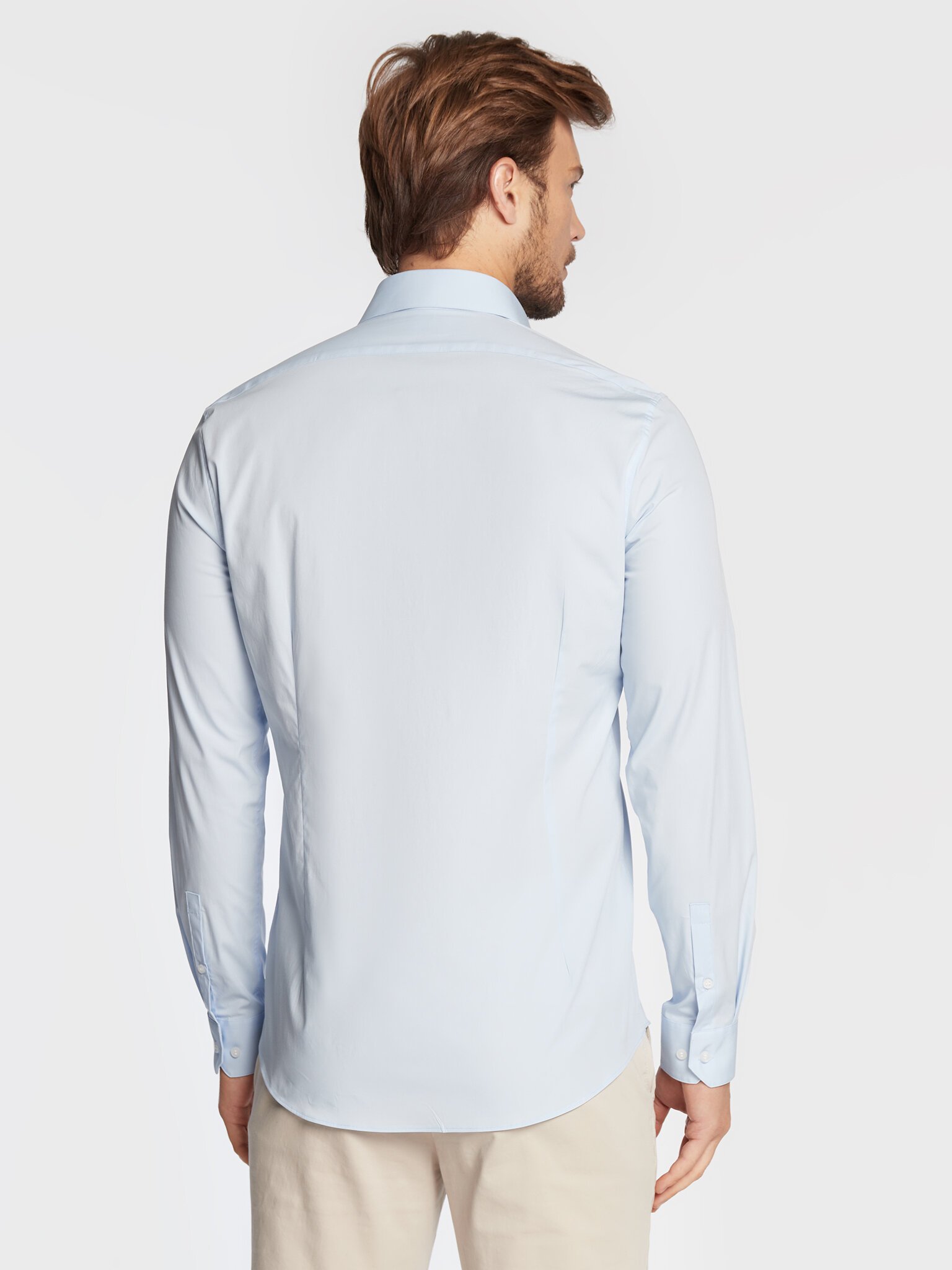 Chemises manches longues  Calvin klein K10K109509 C1S Calm Blue