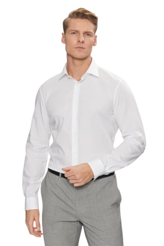 Chemises manches longues  Calvin klein K10K109509 YAF Bright White