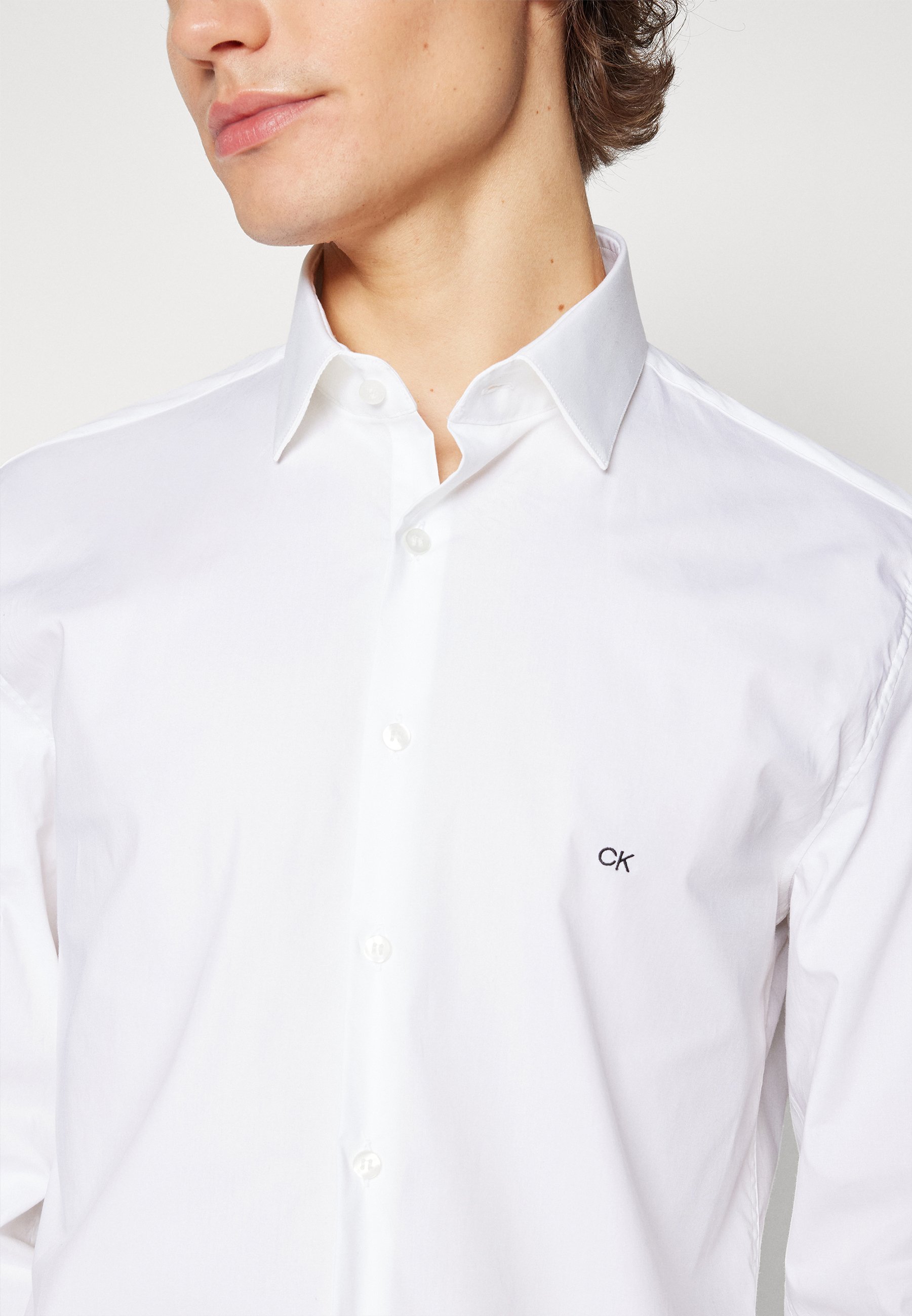 Chemises manches longues  Calvin klein K10K113265 YAF Bright White