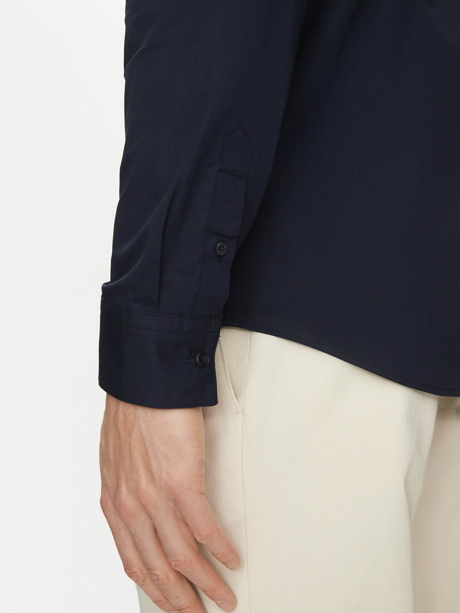 Chemises manches longues  Calvin klein LV04LB145G CEF Dark Sapphire