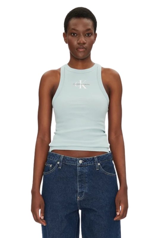 Débardeur  Calvin klein J20J225301 CDV Cloud Blue