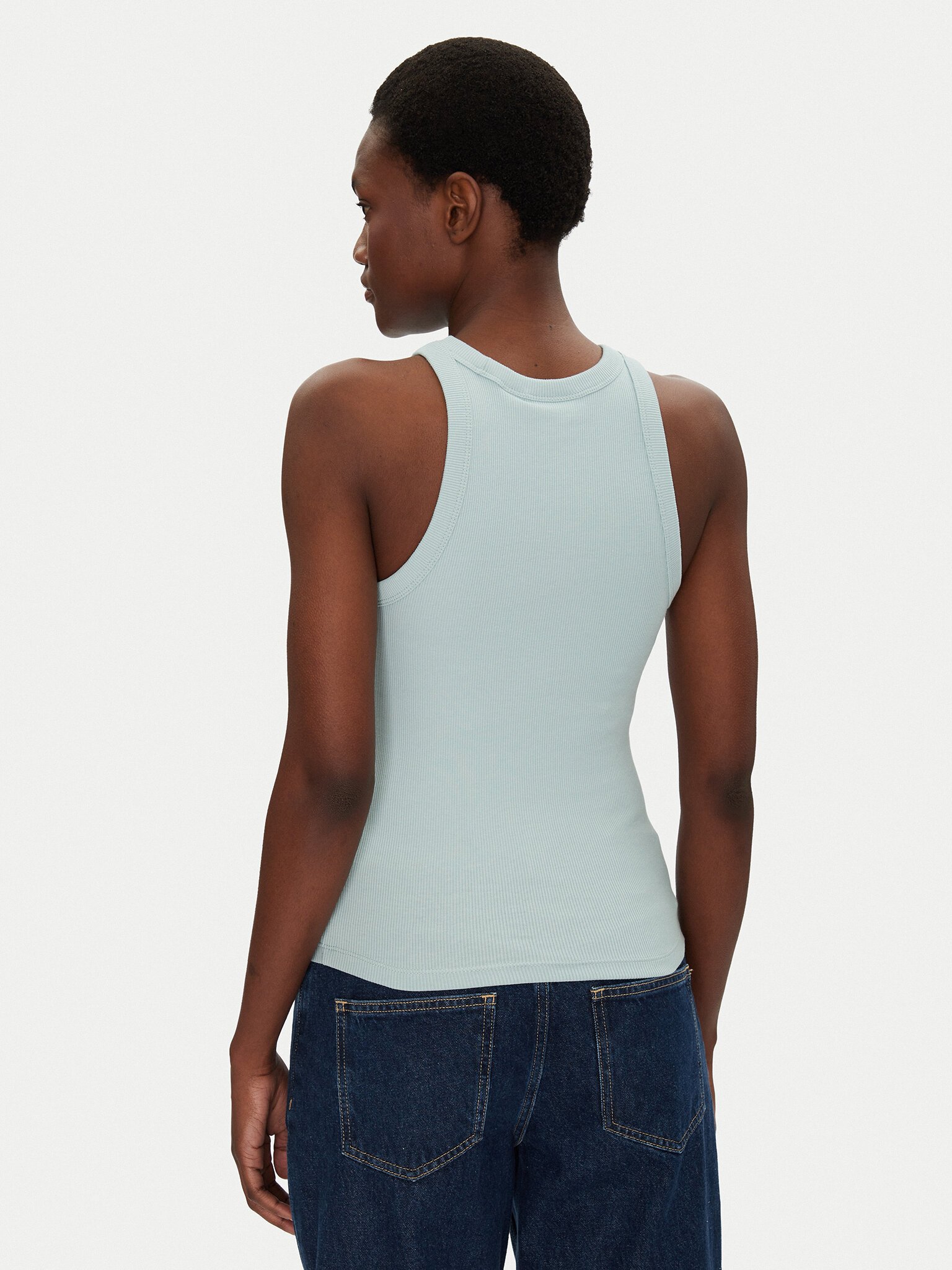 Débardeur  Calvin klein J20J225301 CDV Cloud Blue