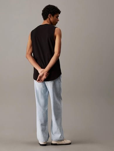 Débardeurs  Calvin klein J30J327283 BEH Ck Black