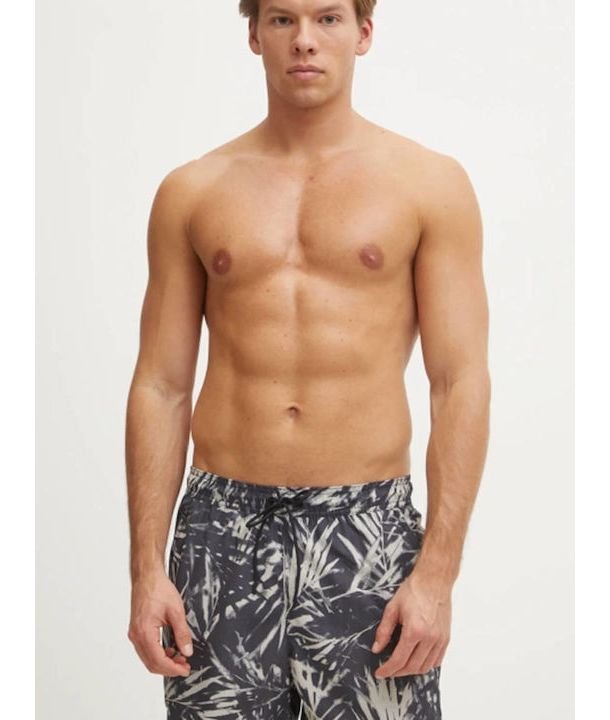 Maillots / Serviettes  Calvin klein KM0KM01120 0GU Ck Palm Black Tex Aop