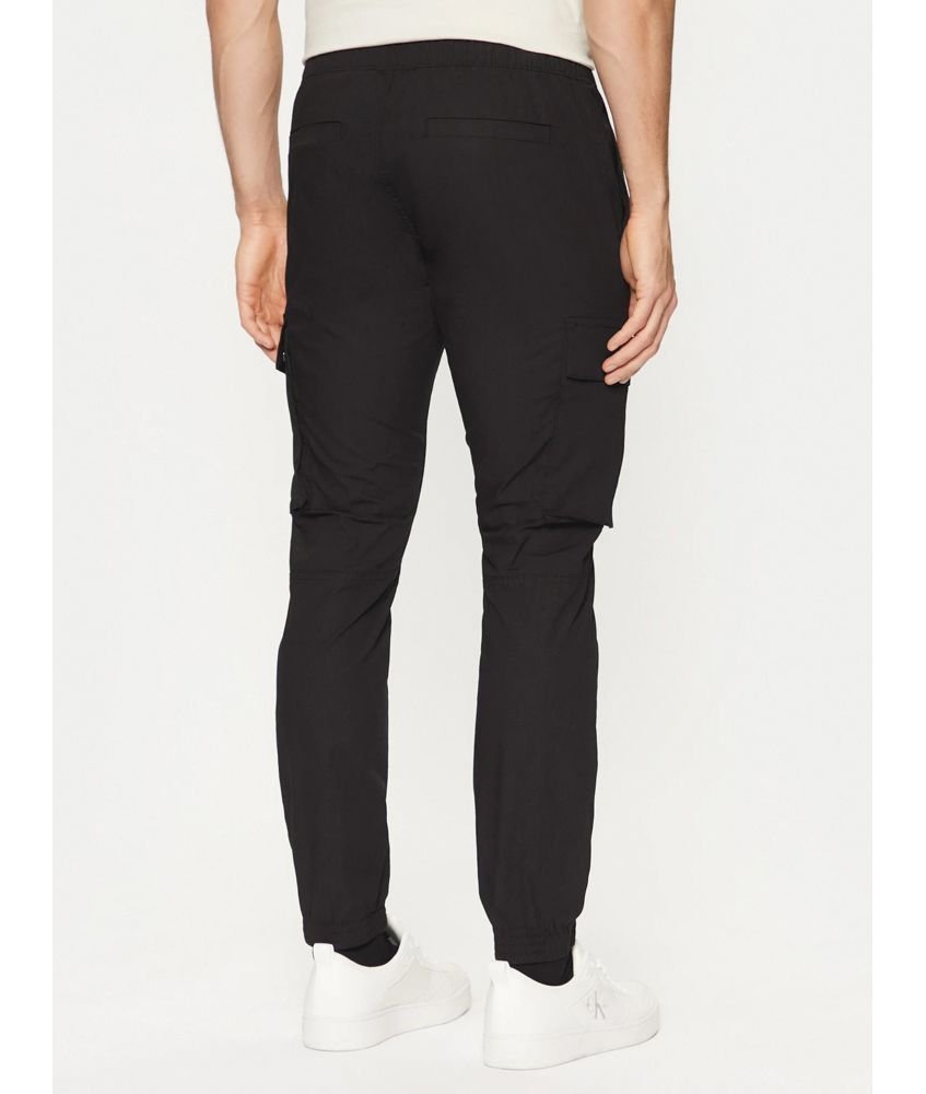Pantalons chino/citadin  Calvin klein J30J327614 BEH Ck Black