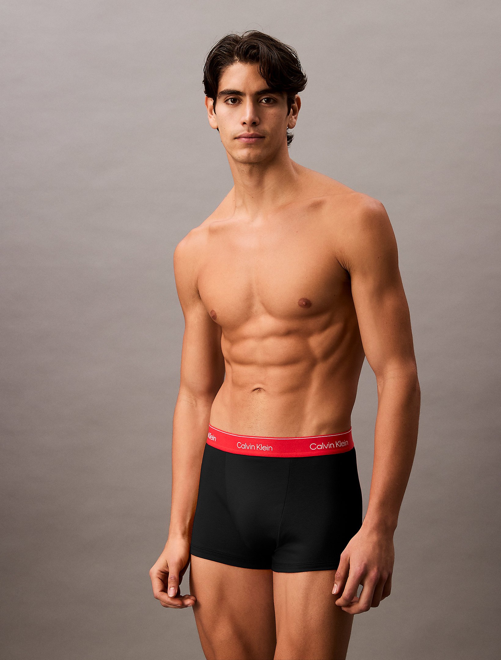 Slips / Boxers  Calvin klein LV00NB4286 VQO B- VINT IND, MICRO CHIP, MOLTEN WBS