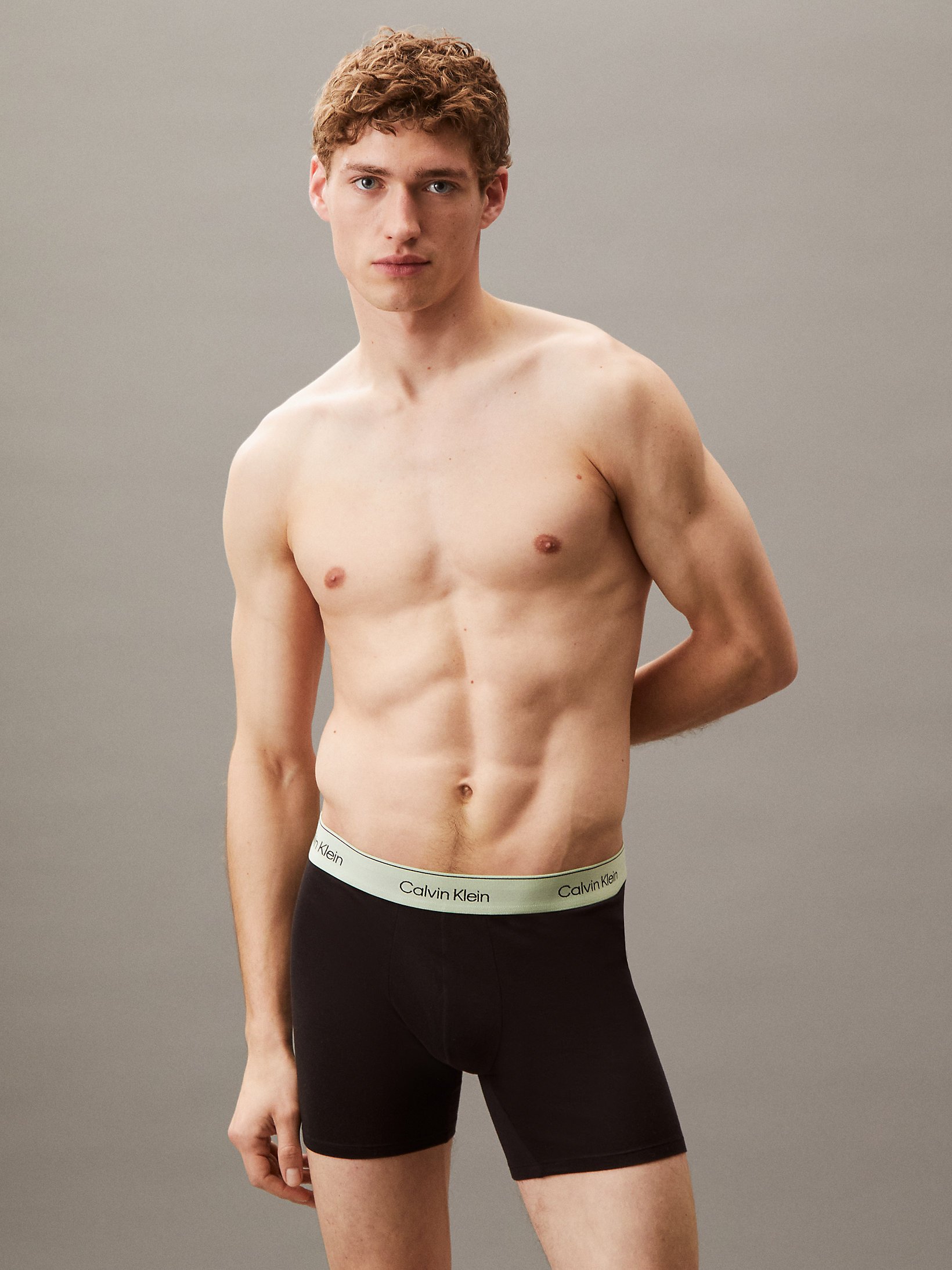 Slips / Boxers  Calvin klein LV00NB4394 VRB B- WHITE, BEAU BLUE, LEAFY FUN WBS