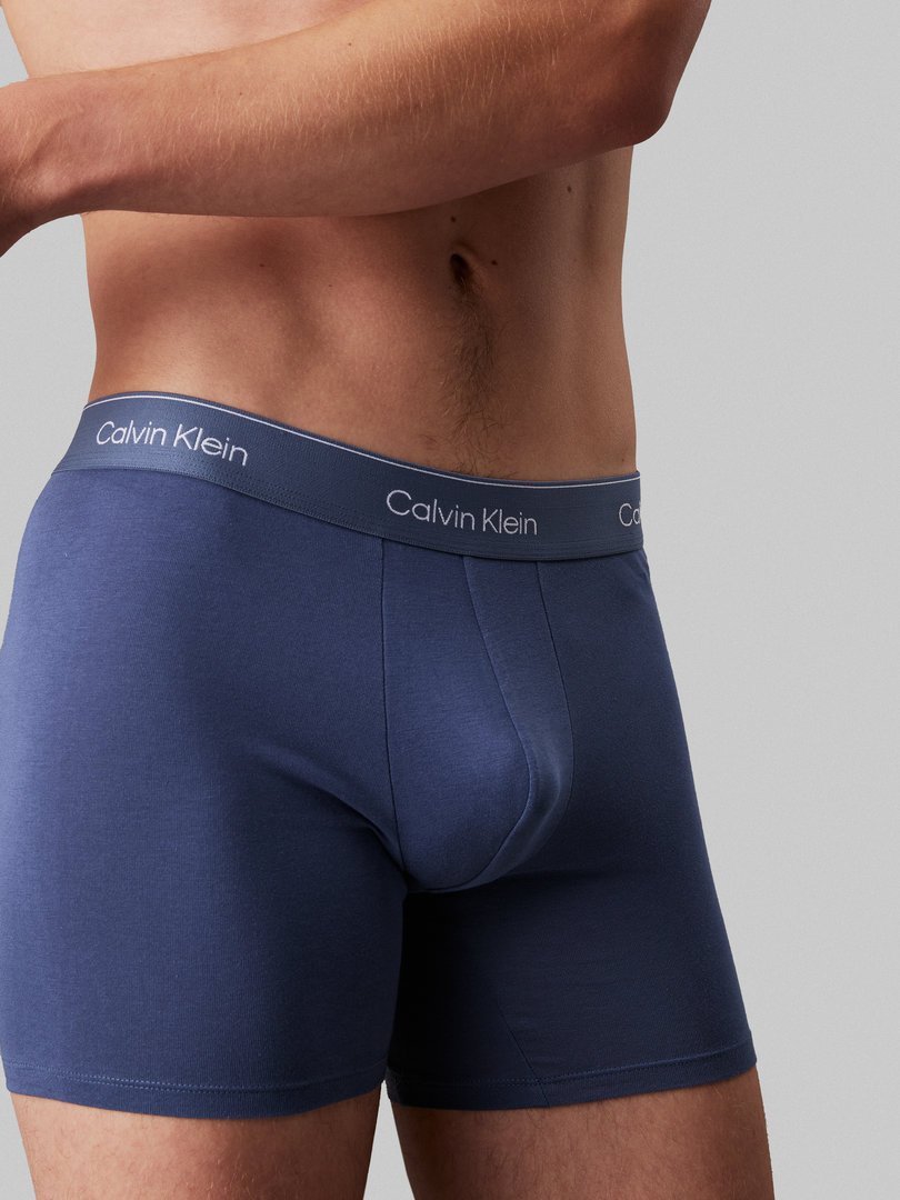 Slips / Boxers  Calvin klein LV00NB4394 VQN VNTGE INDG, MCR CHP, MLTN W/ DTM WB