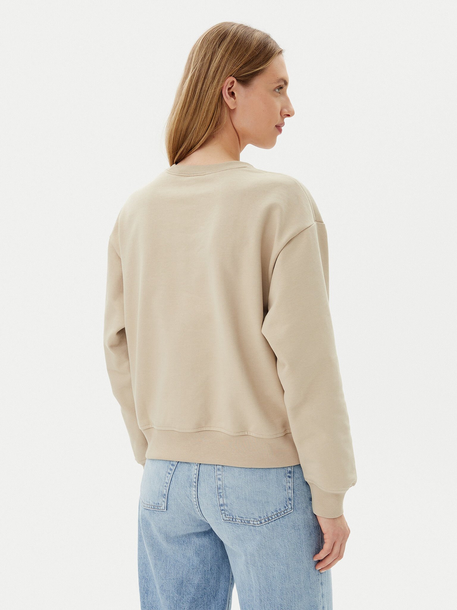 Sweat / sweat zippé  Calvin klein LV047B234G PF0 White Pepper