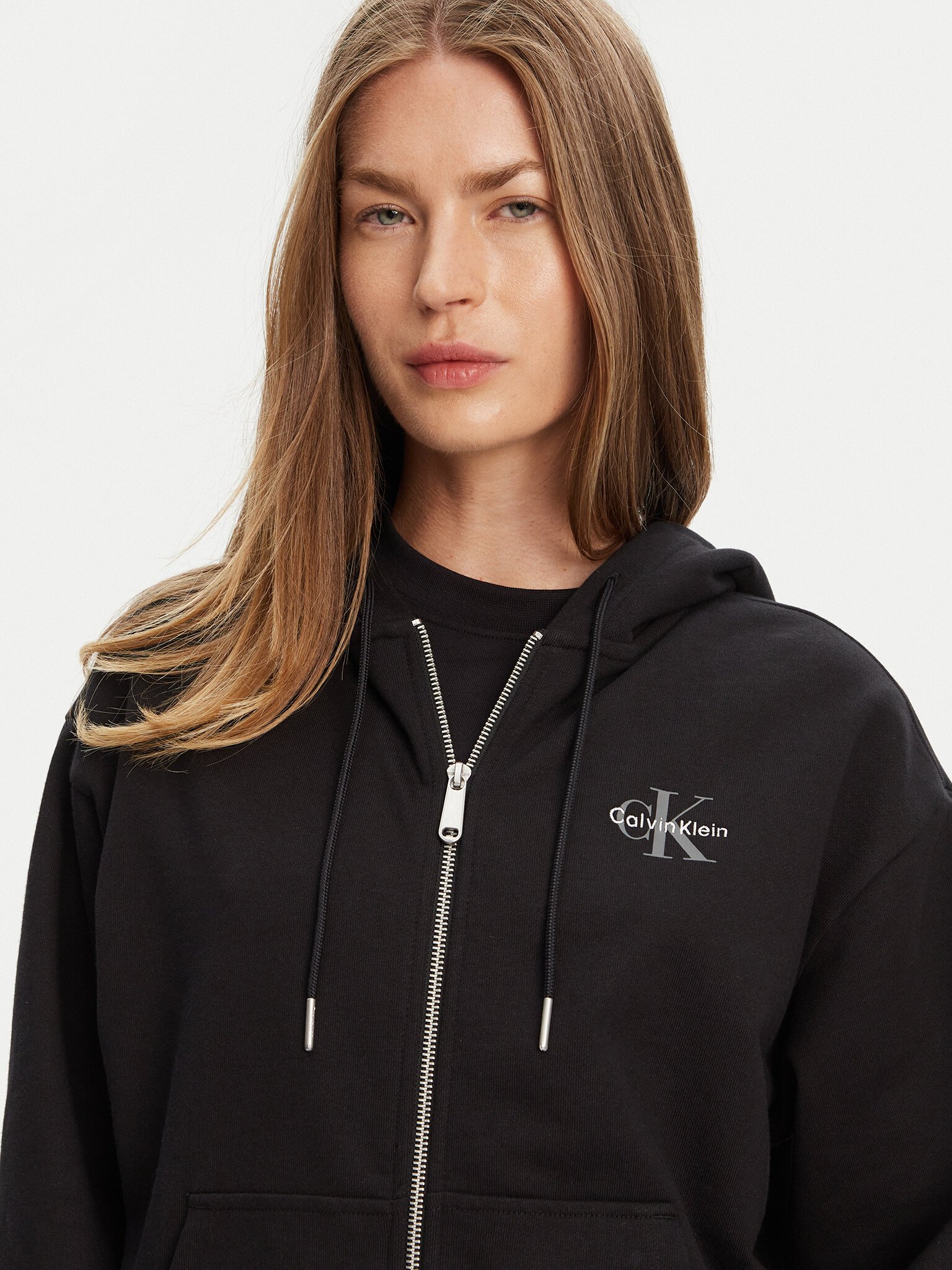 Sweat / sweat zippé  Calvin klein LV047B270G UB1 Black