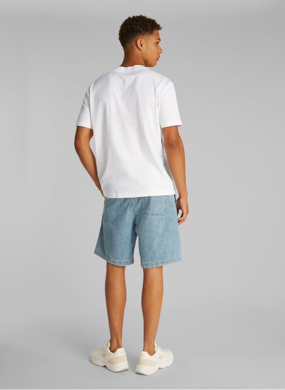 T-S manches courtes  Calvin klein J30J327471 YAF Bright White