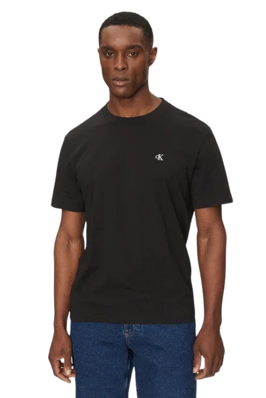 T-S manches courtes  Calvin klein J30J327473 BEH Ck Black