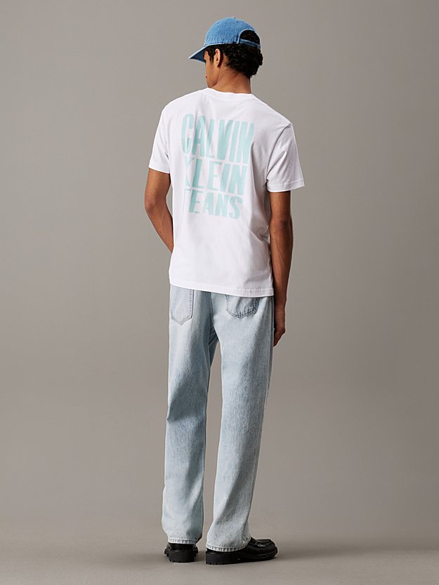 T-S manches courtes  Calvin klein J30J327523 YAF Bright White