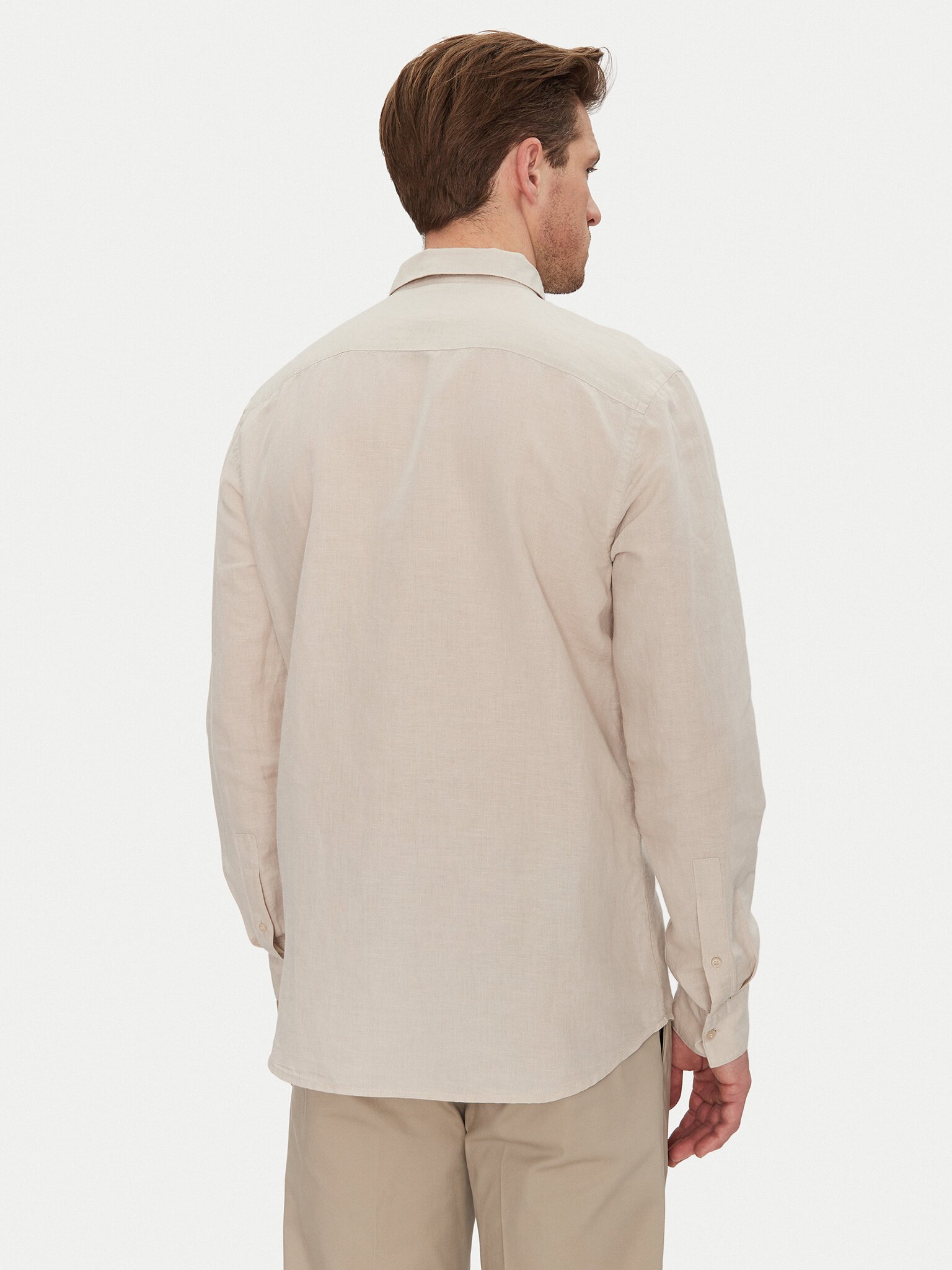 Chemises manches longues  Calvin klein LV040HM265 YAA Brilliant White