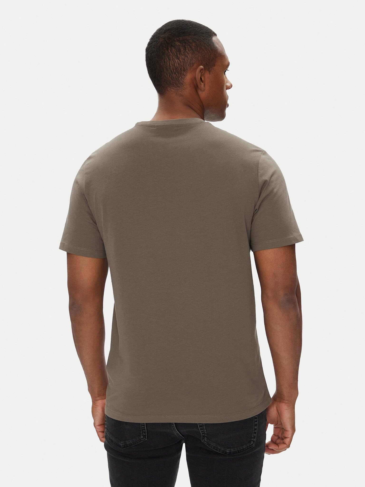 T-S manches courtes  Calvin klein LV040HM265 PDK Morel