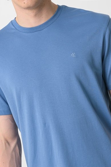 T-S manches courtes  Calvin klein LV04LB275G 6PU Dull Nile Blue