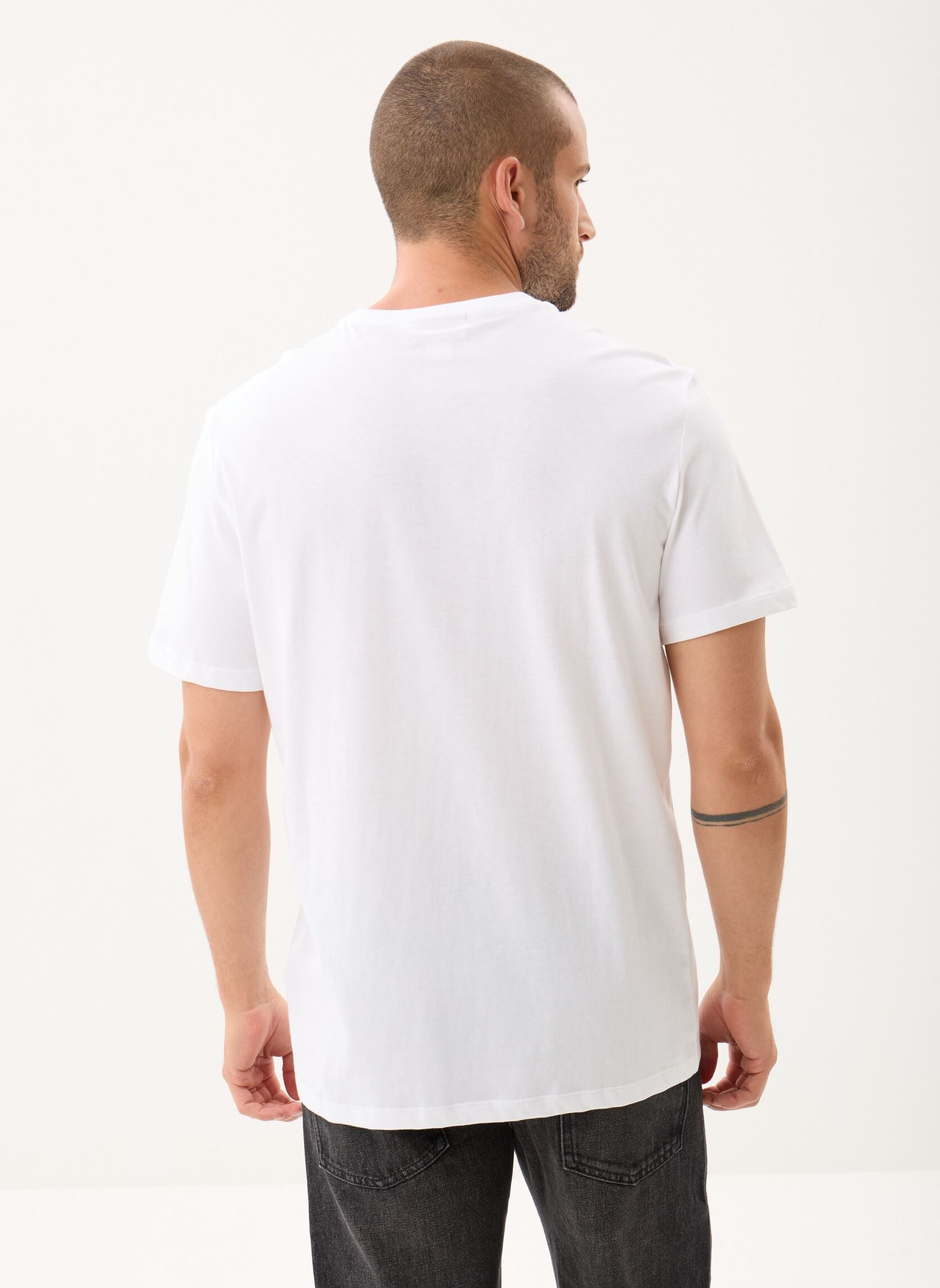 T-S manches courtes  Calvin klein LV04RC272G YAF Bright White