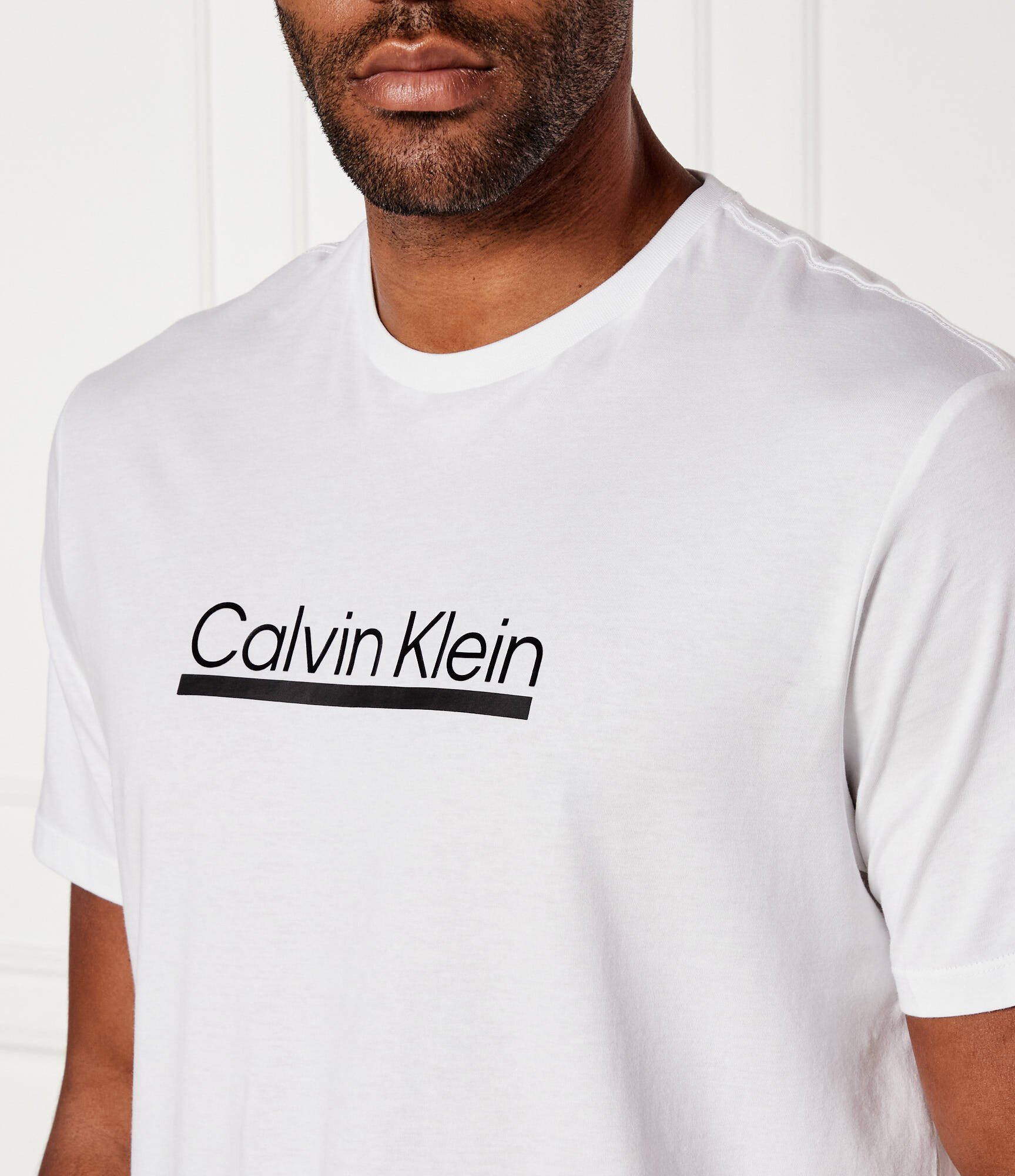 T-S manches courtes  Calvin klein LV04RC852G YAF Bright White