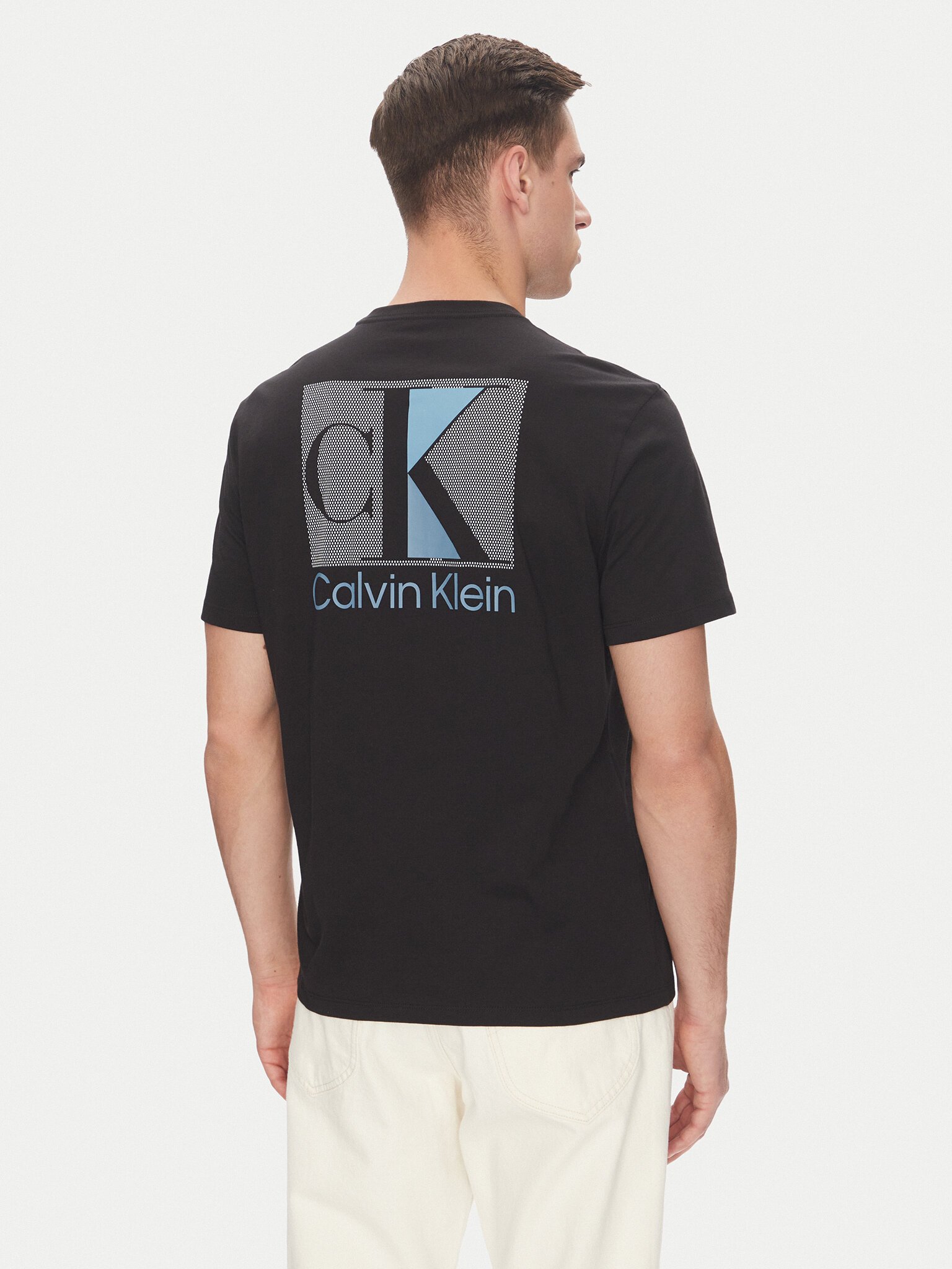 T-S manches courtes  Calvin klein LV04RC853G UB1 Black