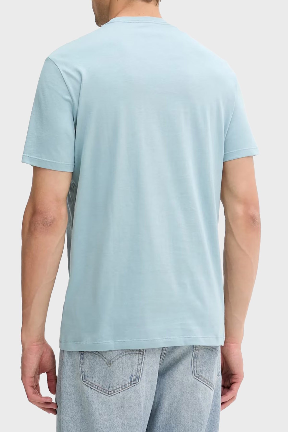 T-S manches courtes  Calvin klein LV04RC854G CJ4 Stone Blue