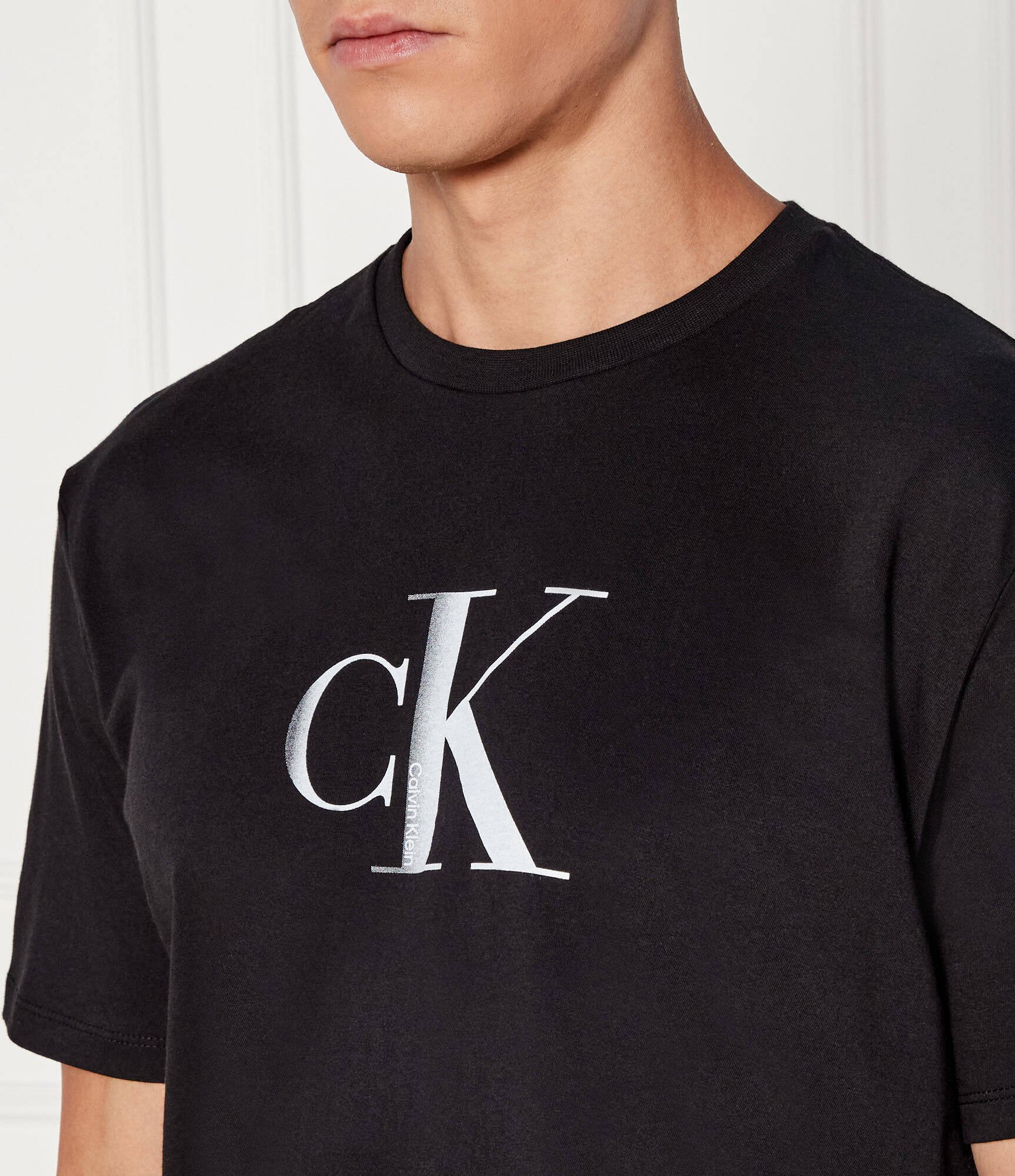 T-S manches courtes  Calvin klein LV04RC857G UB1 Black
