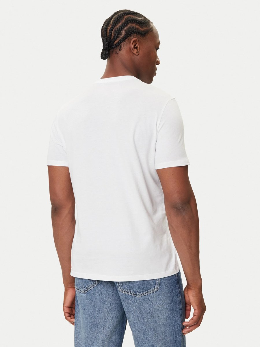 T-S manches courtes  Calvin klein LV04RC858G YAA Brilliant White