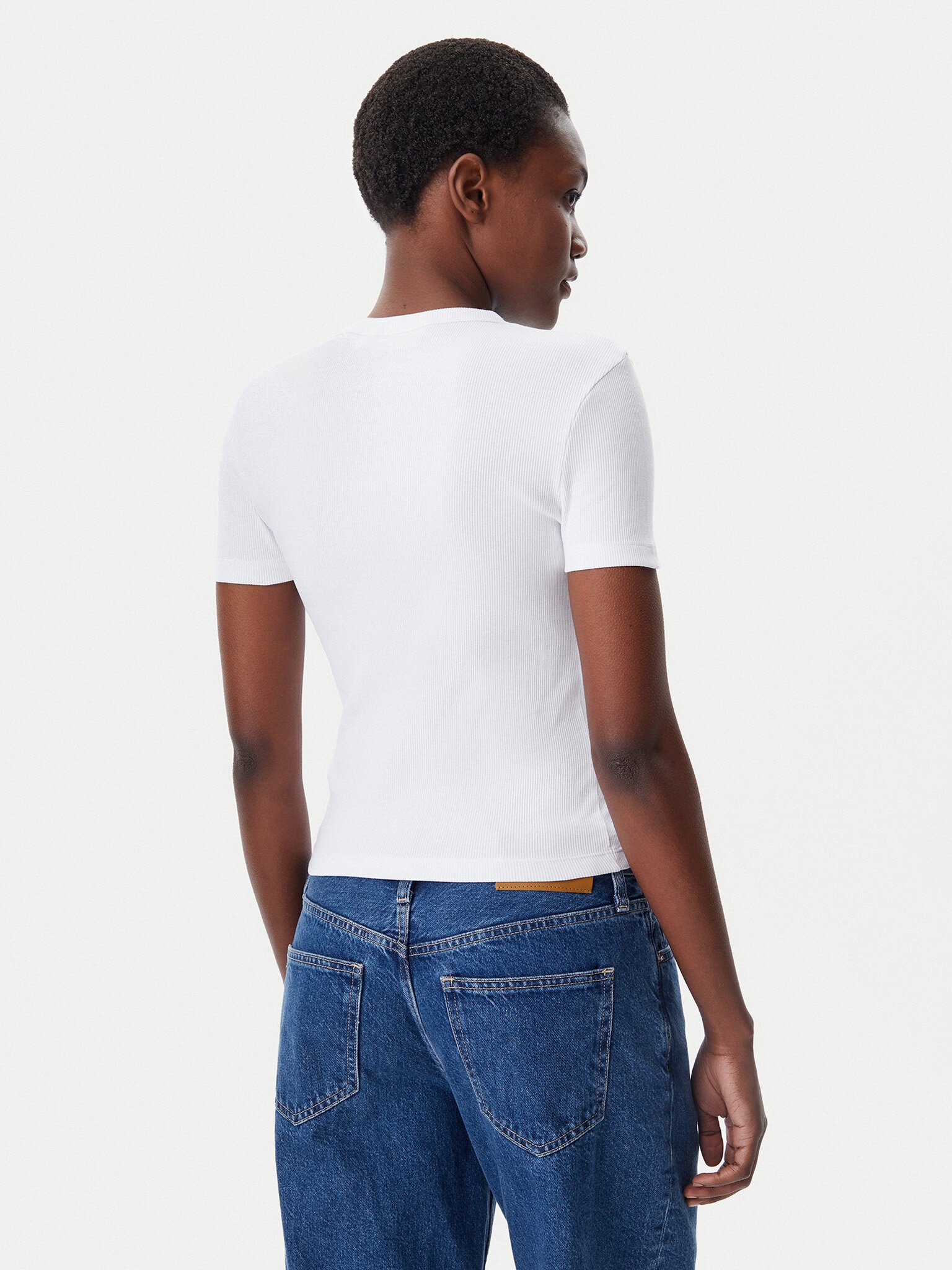 Tee shirt  Calvin klein J20J225245 YAA Brilliant White