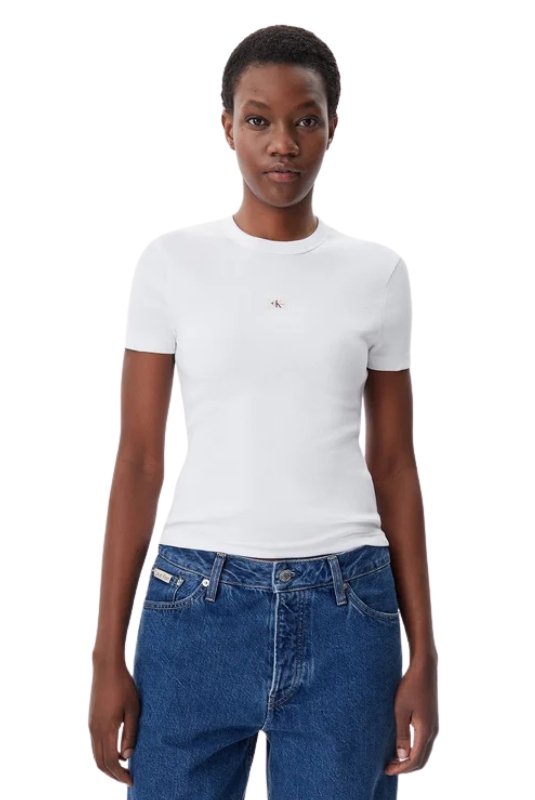 Tee shirt  Calvin klein J20J225245 YAA Brilliant White