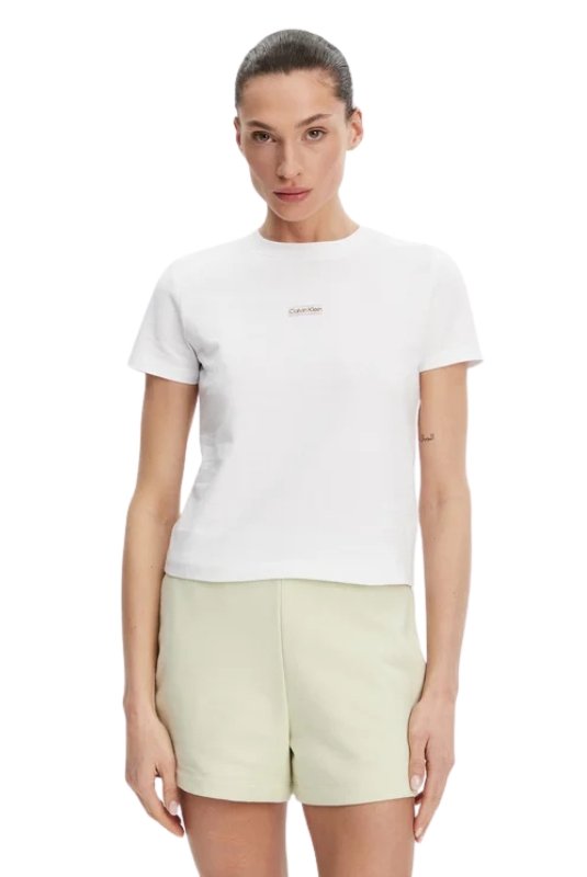 Tee shirt  Calvin klein J20J225524 YAA Brilliant White