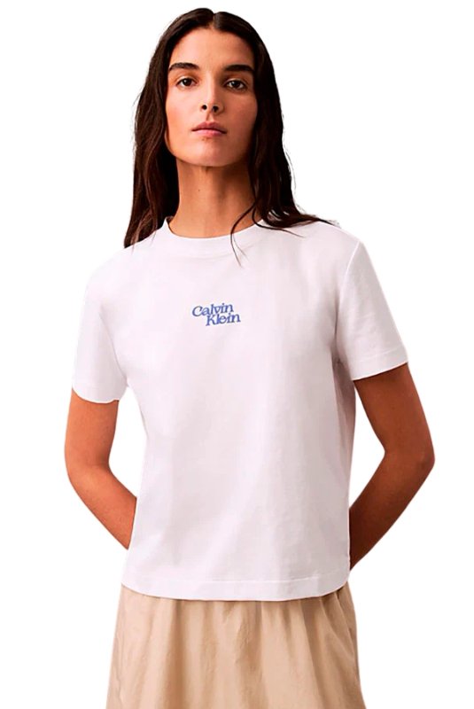 Tee shirt  Calvin klein LV047B851G YAA Brilliant White