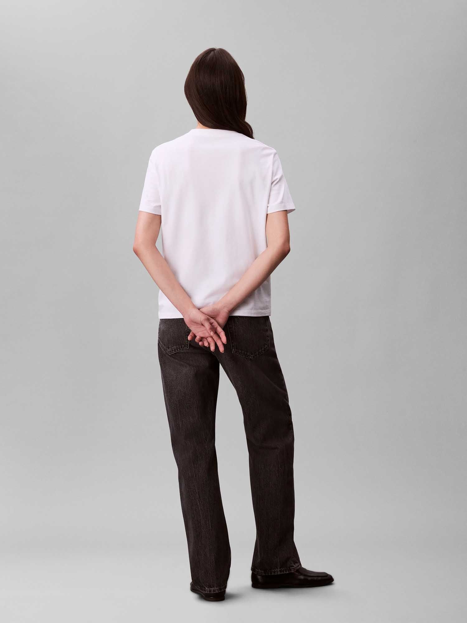 Tee shirt  Calvin klein LV047C856G YAA Brilliant White
