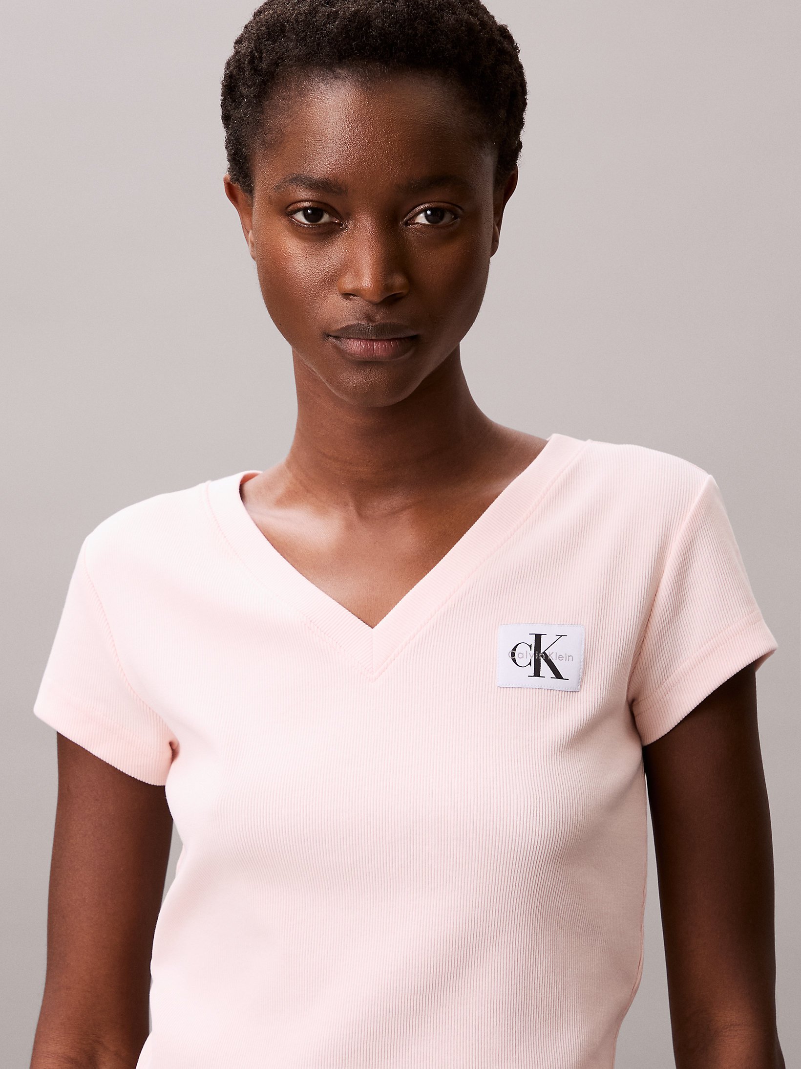 Tee shirt  Calvin klein LV047C910G VI7 Cloud Pink