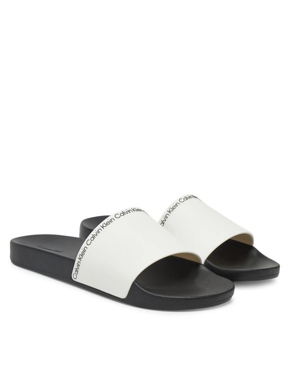 Tongs / Mules  Calvin klein HM0HM00981 03A Bright White/Black