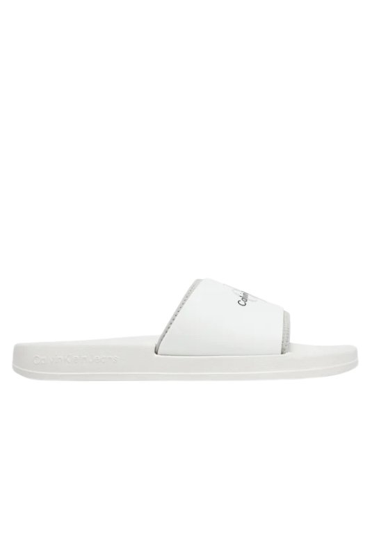 Tongs / Mules  Calvin klein YM0YM00361 01V Bright White/Oyster Mushroom