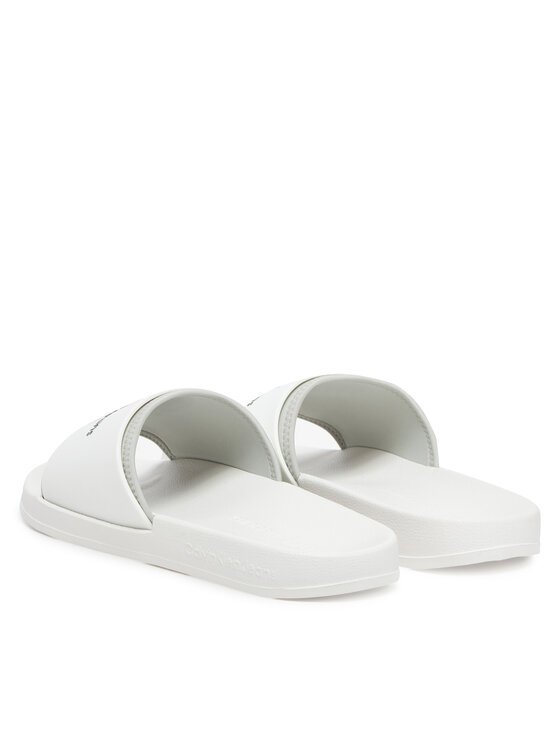 Tongs / Mules  Calvin klein YM0YM00361 01V Bright White/Oyster Mushroom