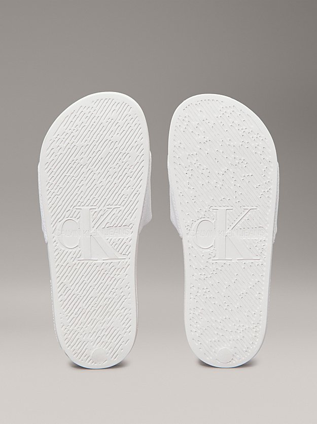 Tongs / Mules  Calvin klein YW0YW01835 01W Bright White/Black