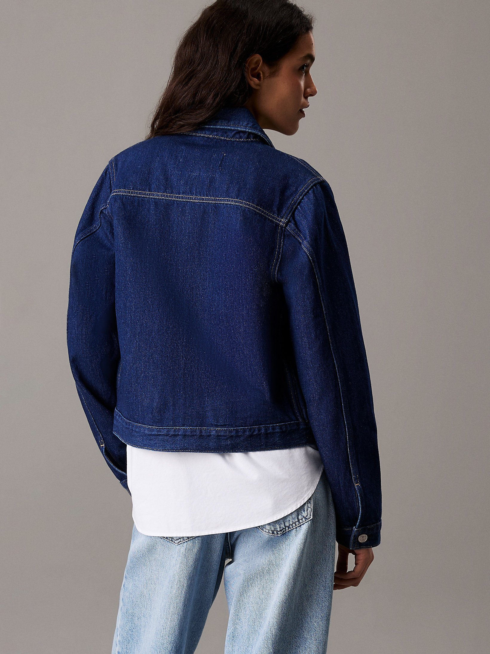 Veste / Parka  Calvin klein J20J225180 1AP Denim Rinse