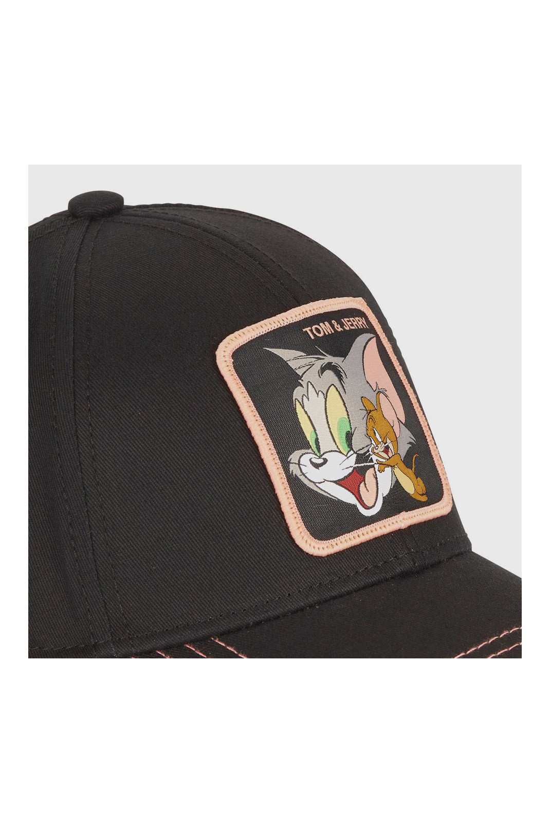 Casquettes  Capslab CL_TAJ1_1_CASB_TJ3__Noir_Rose_Gris Noir/Rose/Gris