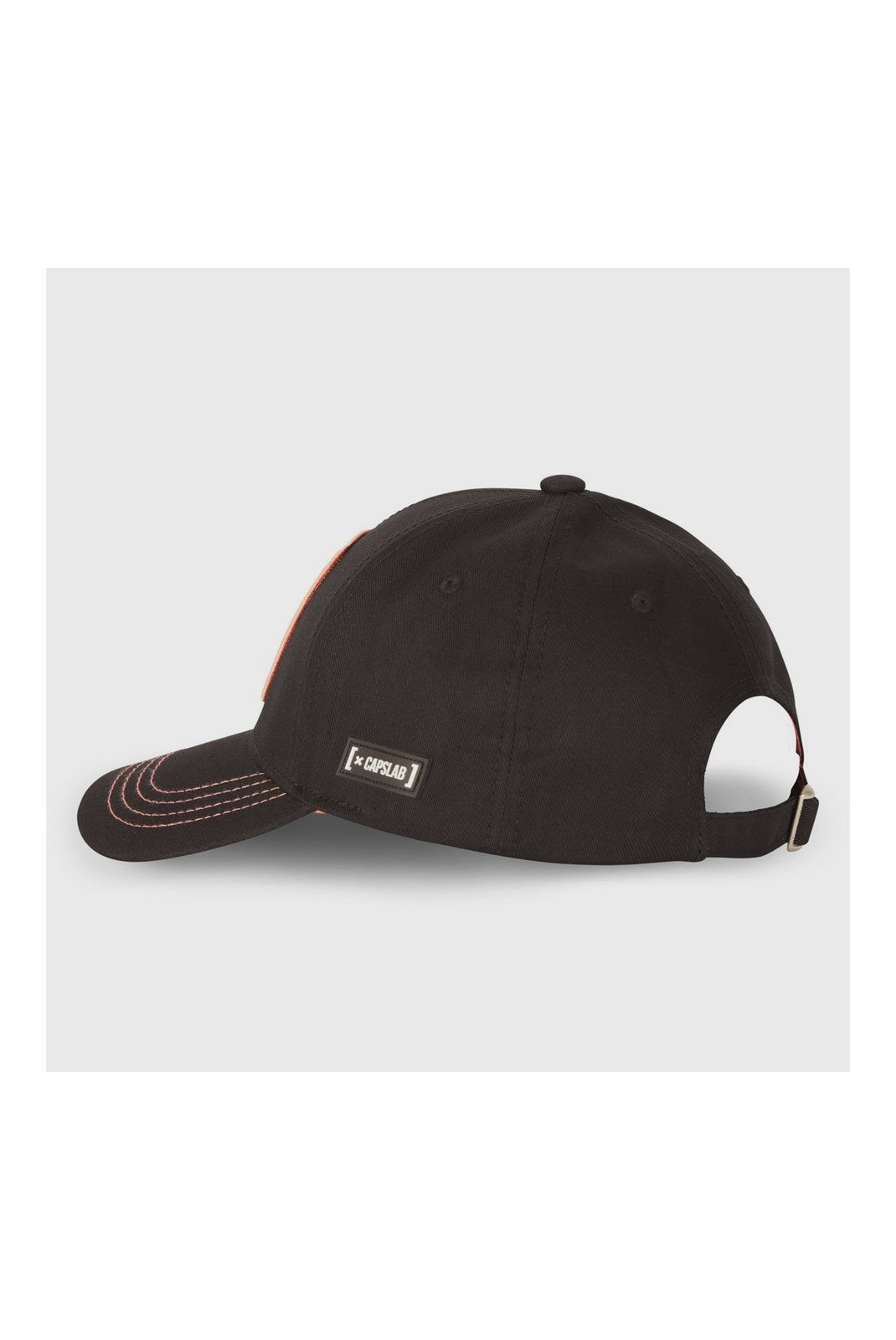 Casquettes  Capslab CL_TAJ1_1_CASB_TJ3__Noir_Rose_Gris Noir/Rose/Gris