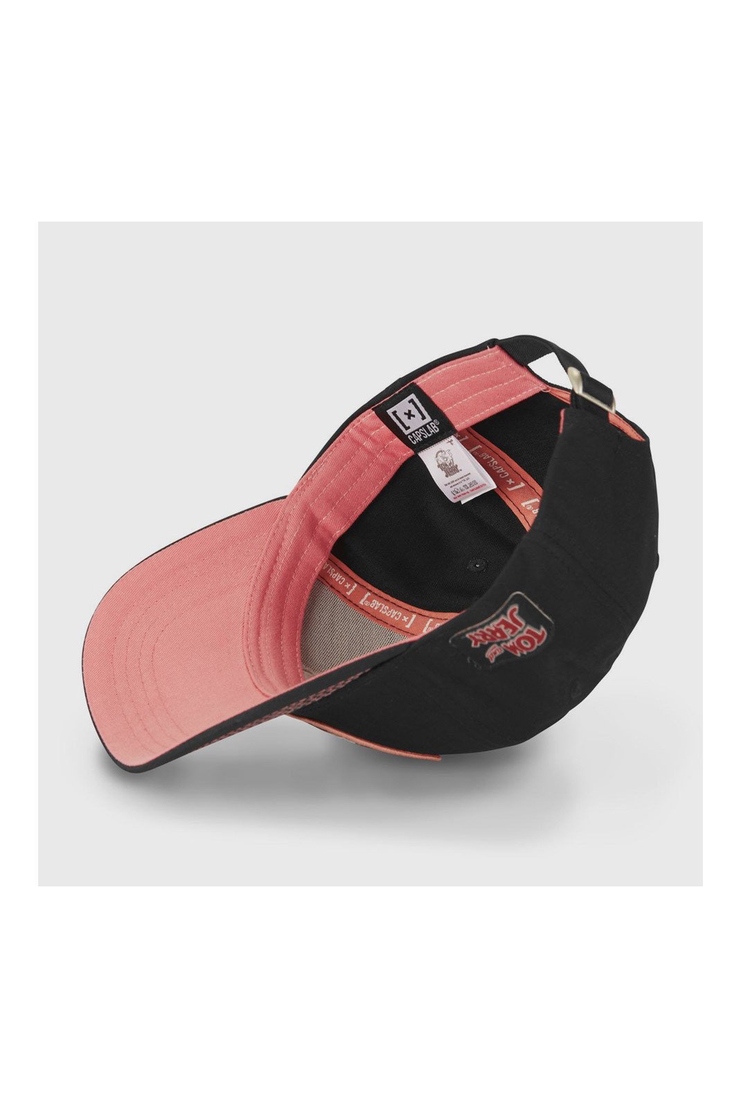 Casquettes  Capslab CL_TAJ1_1_CASB_TJ3__Noir_Rose_Gris Noir/Rose/Gris